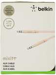 Belkin Mixit Metallic Aux/ кабель Cable 1.2M Rose Gold