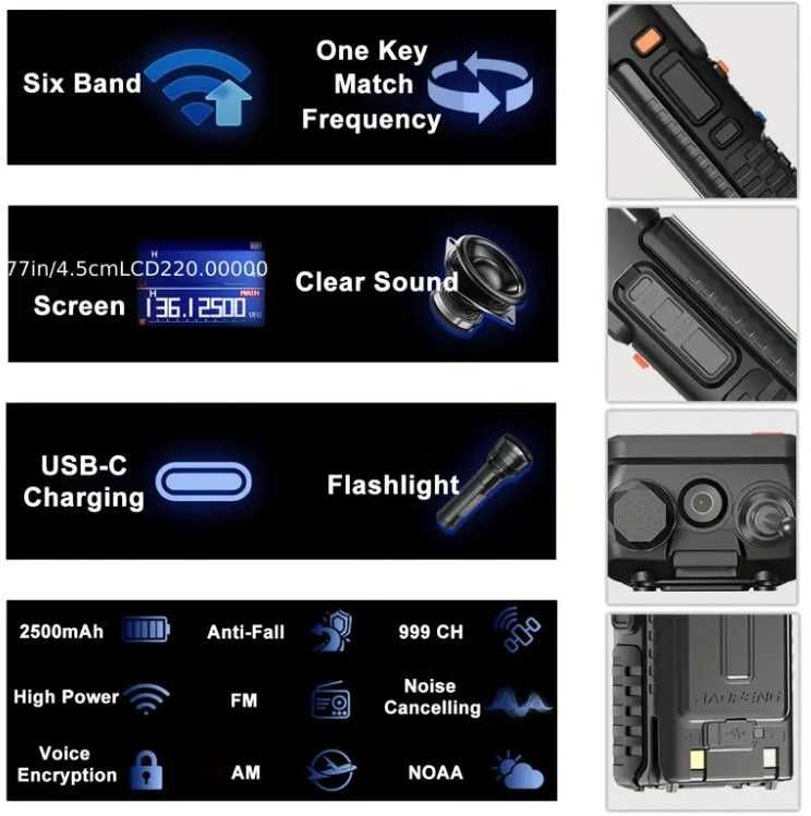 Рація Baofeng UV-5RM 10Вт Рация