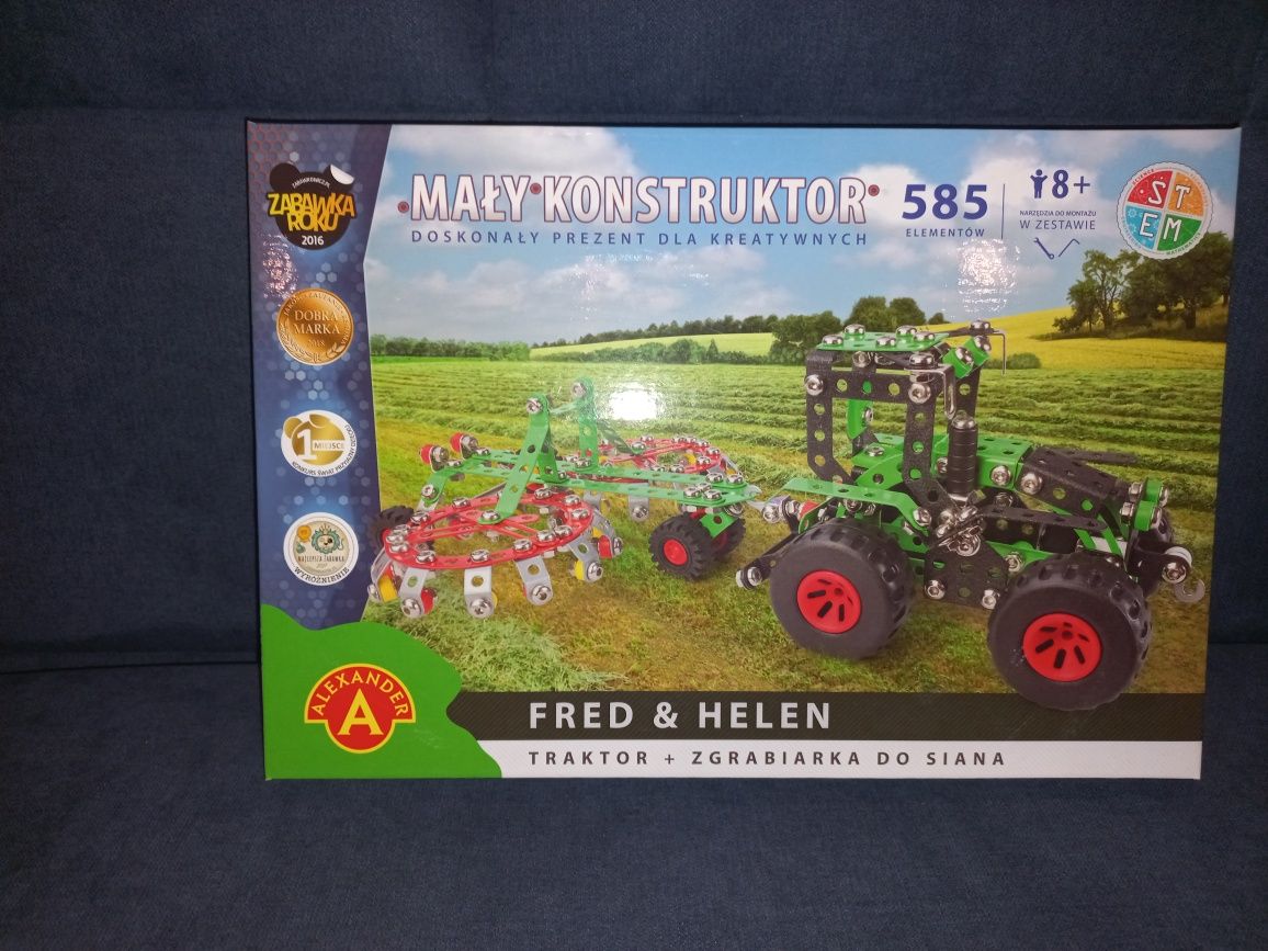 Sprzedam oryginalny zestaw Mały Konstruktor Traktor