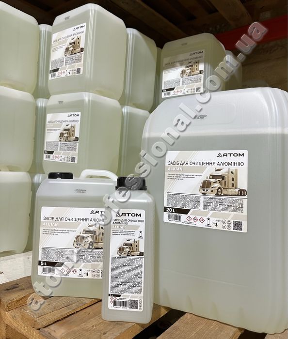 Засіб для очищення алюмінію ATOM “ALUTAN”, 1L
