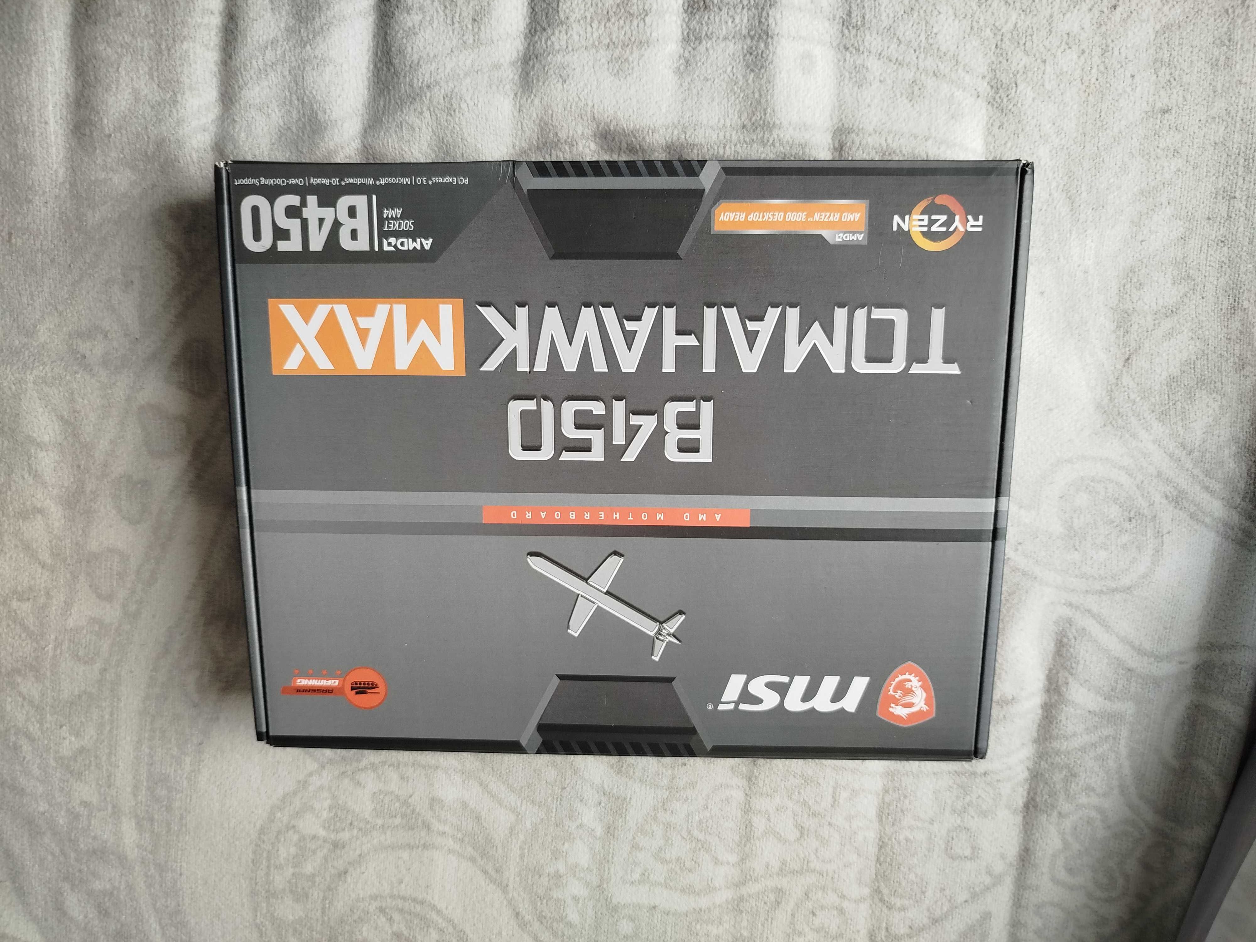 płyta główna msi b450 tomahawk max AM4, najnowszy bios