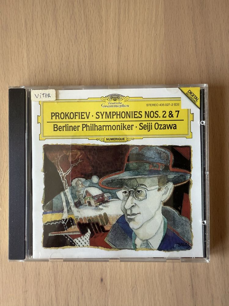 Cd Prokofiev - Symphonies n°2 & 7