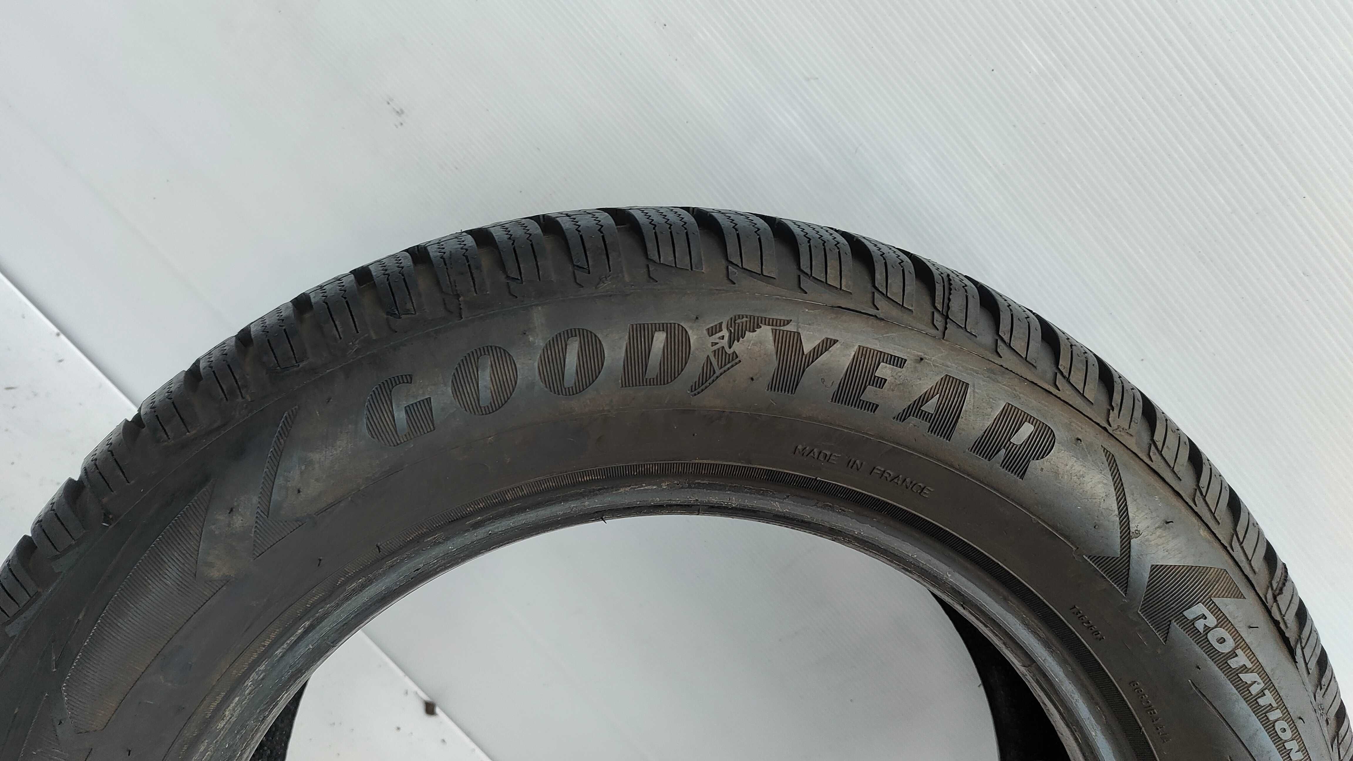 Opony Zimowe 185/65/15 Goodyear 2szt 8mm MB