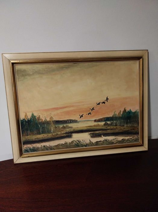 Quadros antigos como se vê nas fotos