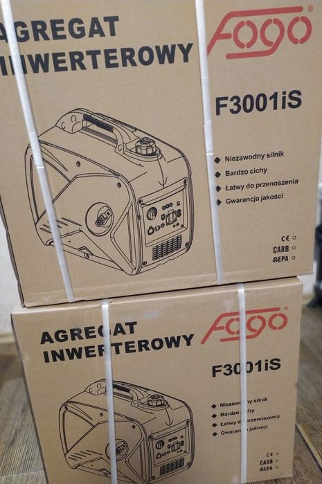 Генератор бензиновий інверторний  FOGO F 3001 IS 2,5кВт