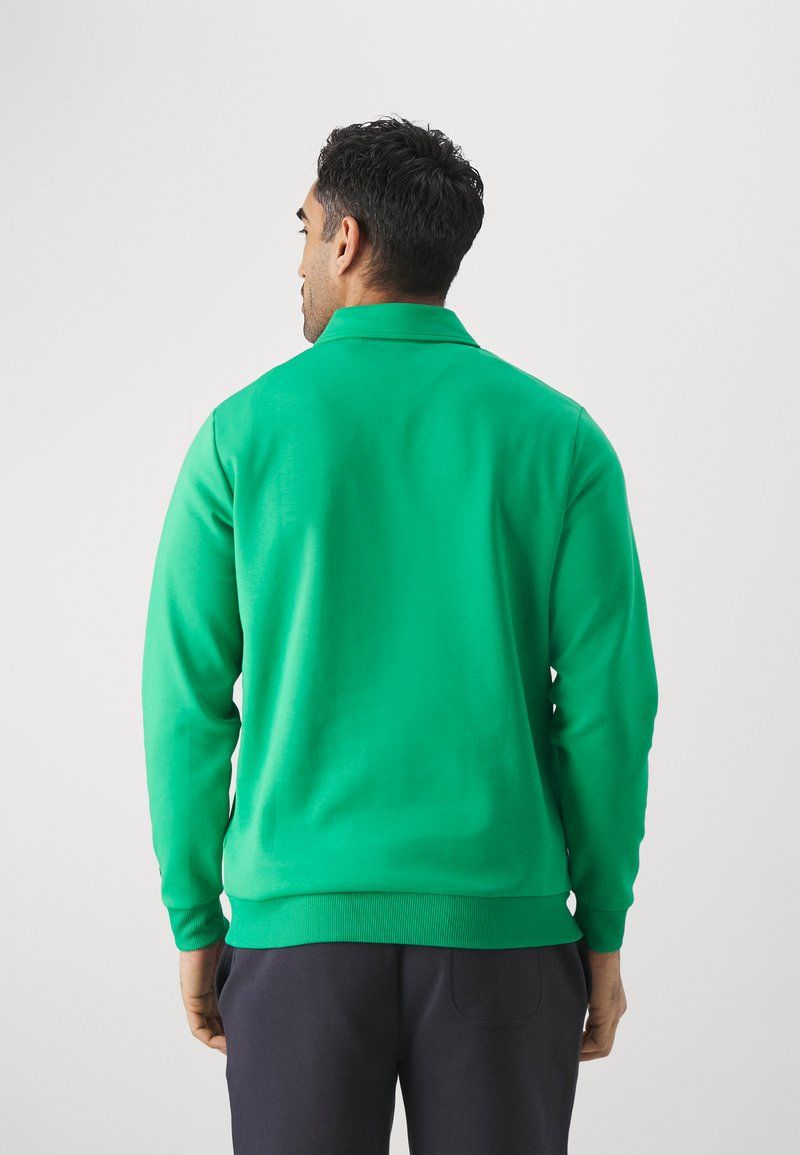 Bluza zielona z kołnierzykiem Lyle Scott S