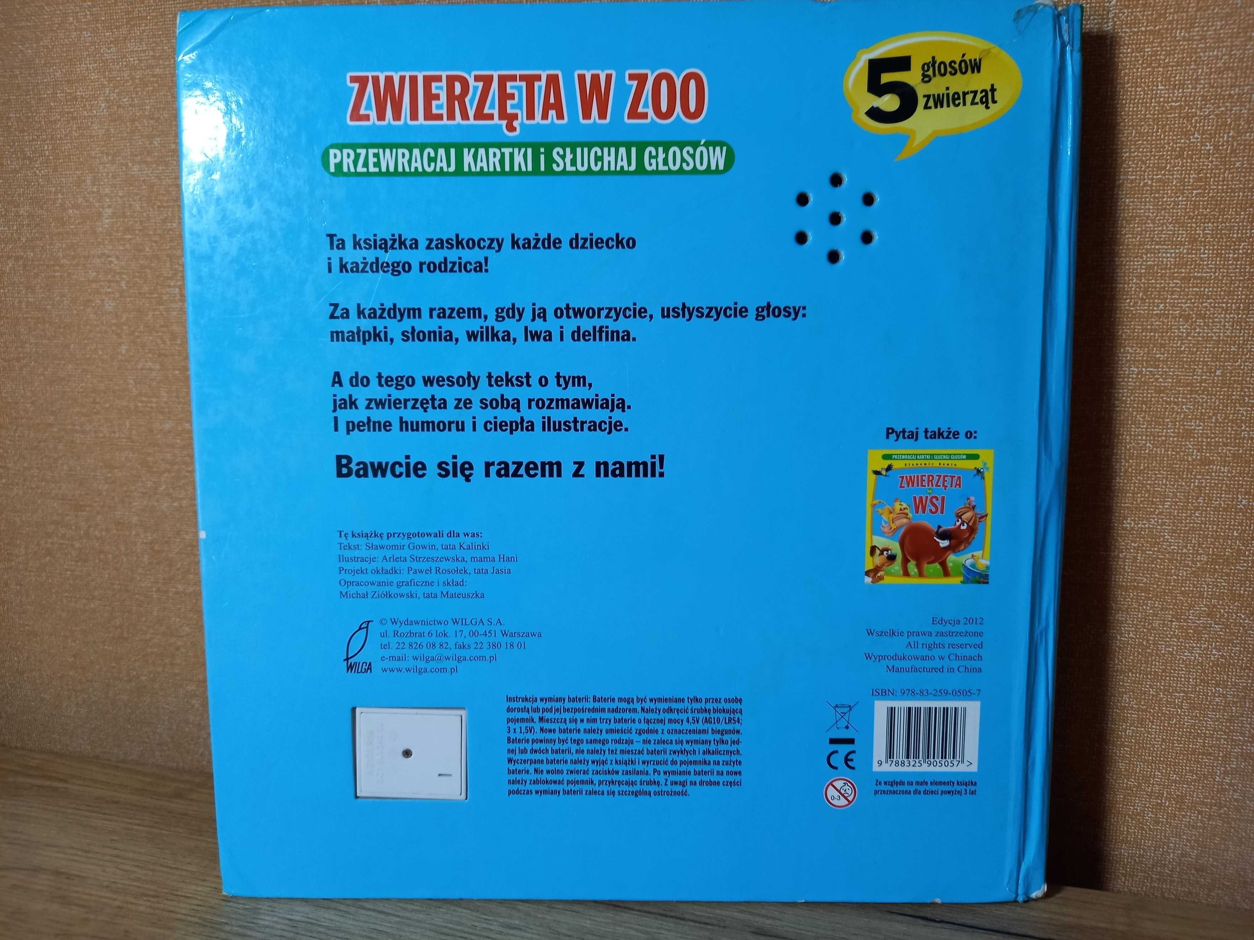 Zwierzęta w zoo - Sławomir Gowin - 5 głosów zwierząt