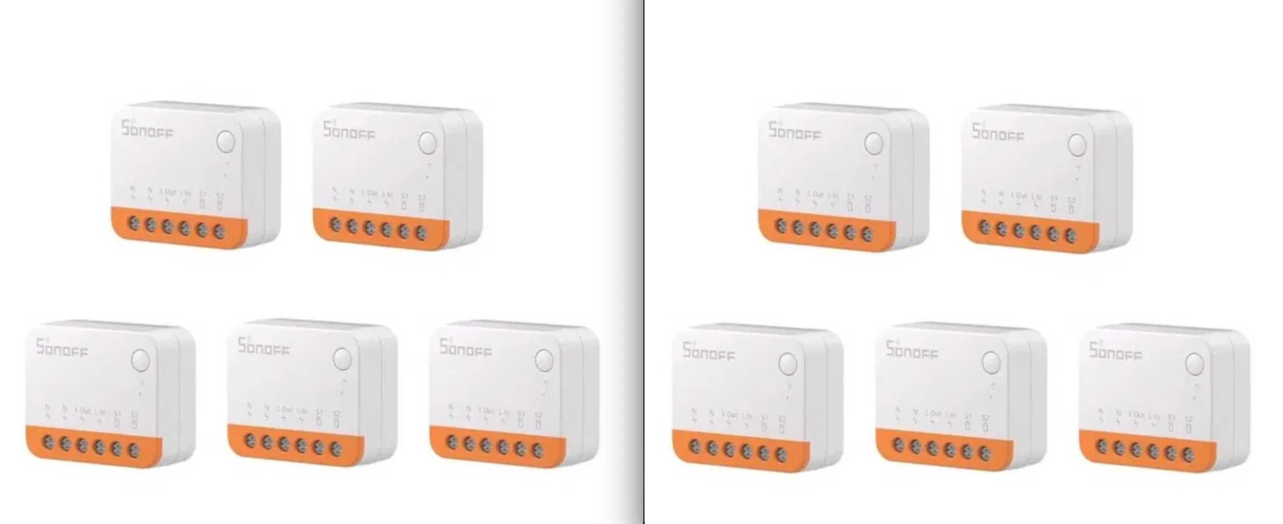 SONOFF MINI R4 10sztuk WiFi Smart Switch 2-drożny - NOW
