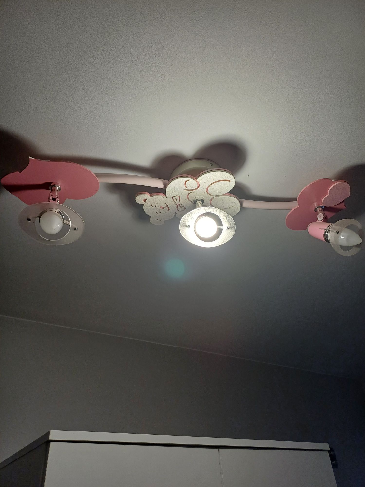 Lampa dla dziewczynki