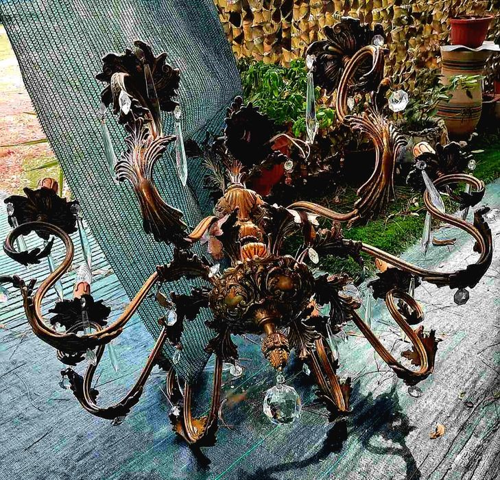 Люстра вінтажна Італійська.