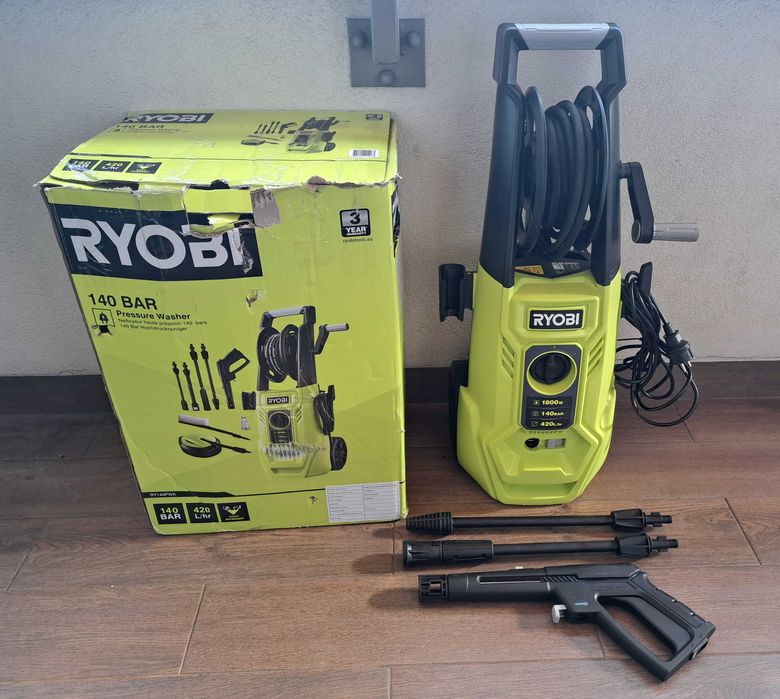 Myjka ciśnieniowa Ryobi 140 bar 1800 W
