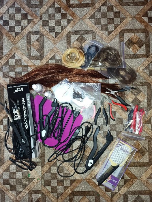 Продам все для нарощування волосся в новому стані