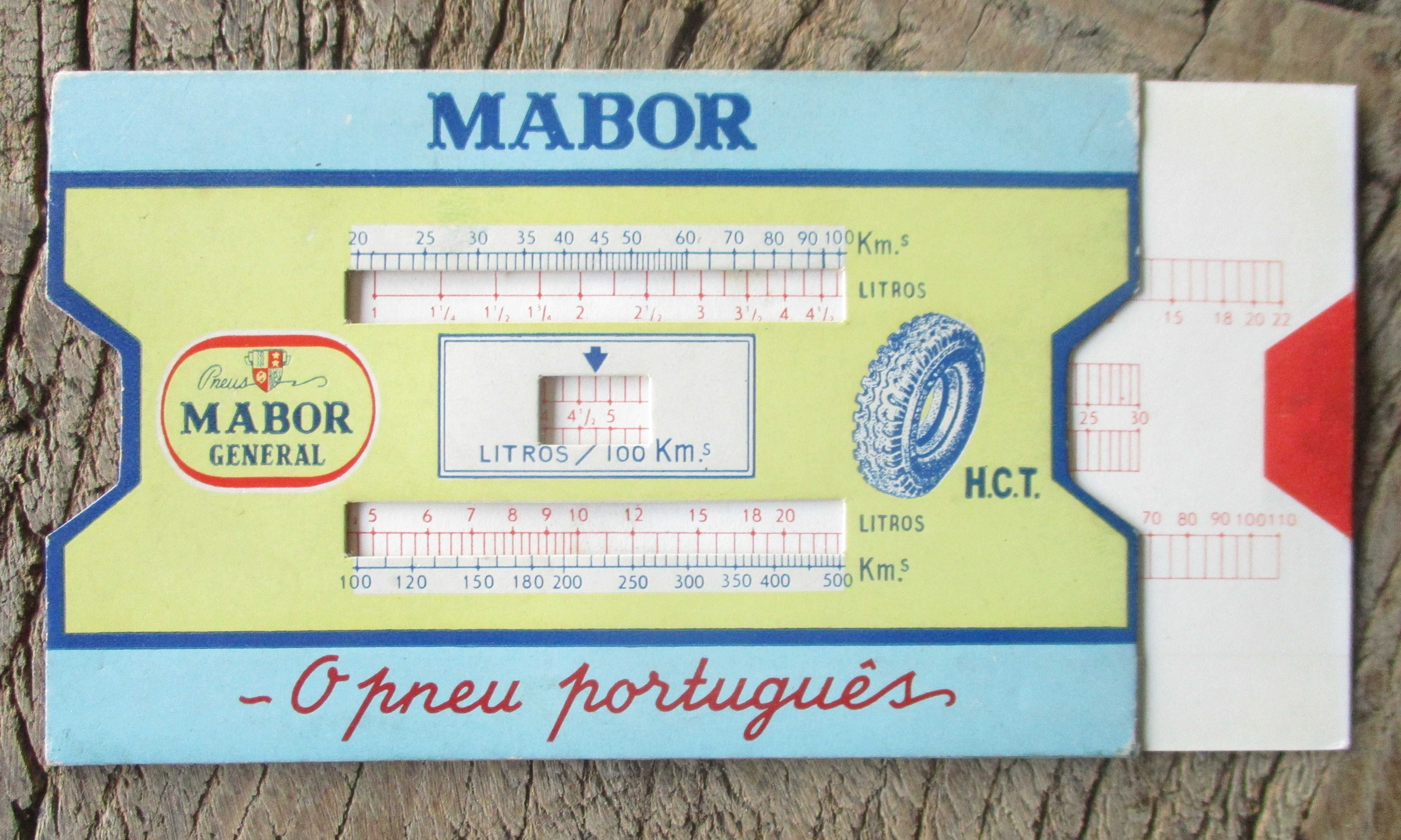 Mabor O Pneu Português Medidor Consumo de Combustível Litros/100 Km.s
