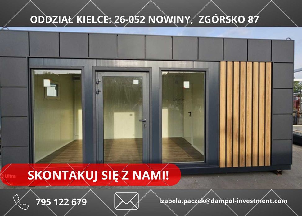 Pawilon / Kontener Biurowy Handlowy