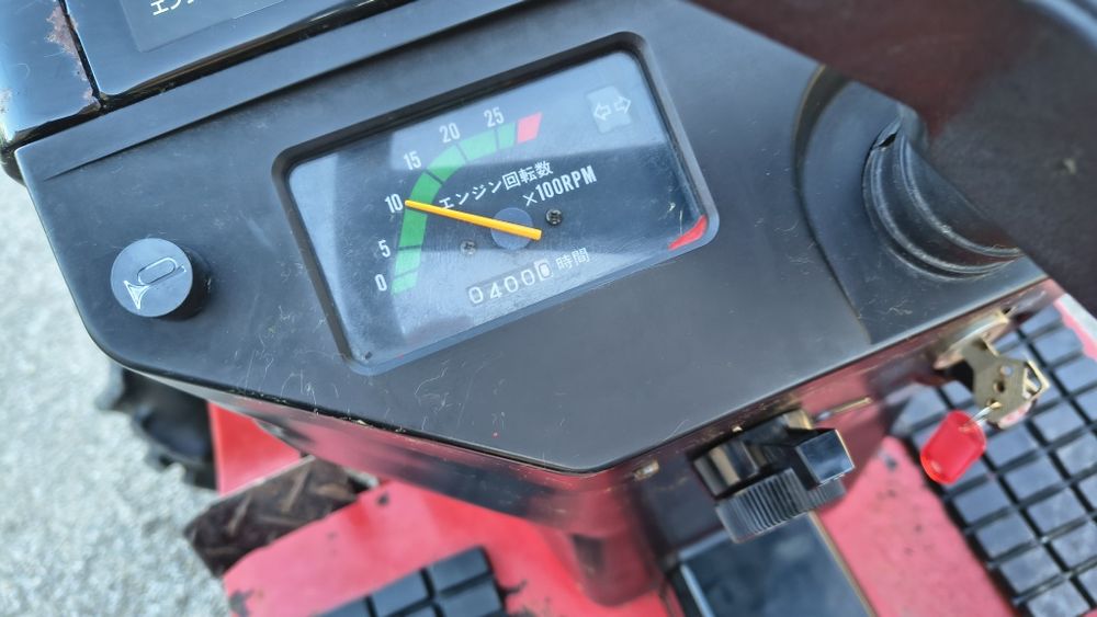 Traktorek Japoński Mitsubishi MT 155 D 15 KM Glebogryzarka