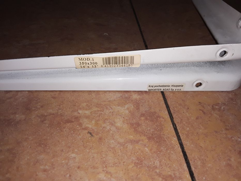 Kątownik wspornik półki 300x350