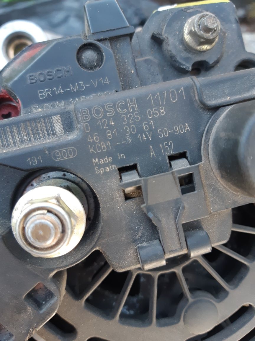 Генератор FIAT DOBLO, PALIO, STILO, LANCIA,BRAVA. 1.6 16V 0124325058