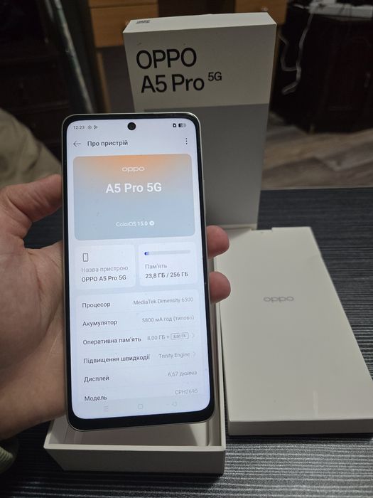 Смартфон Oppo A5 Pro 5G 8/256
