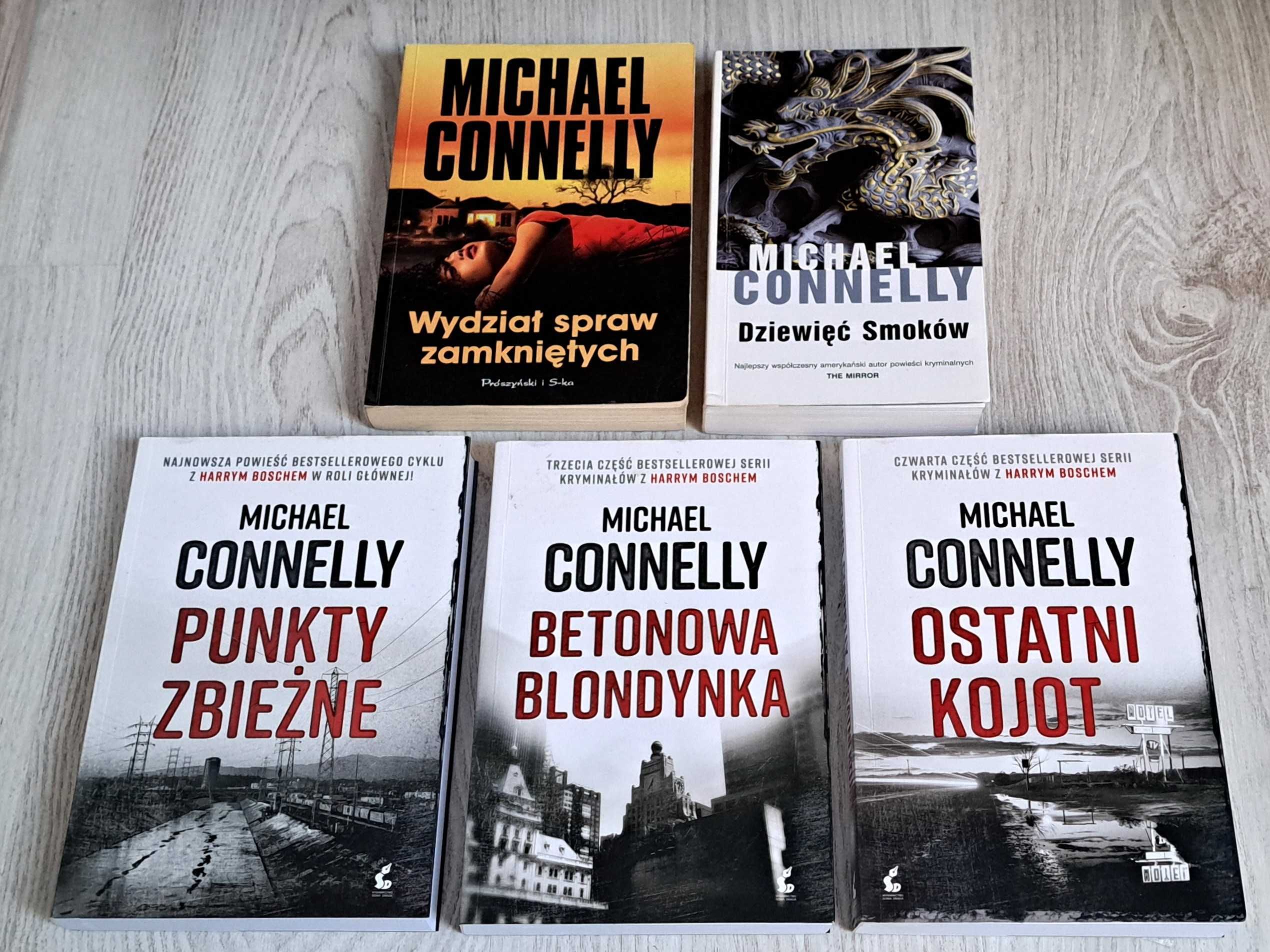 5 Connelly Dziewięć Smoków Ostatni Kojot Betonowa blondynka Punkty BDB
