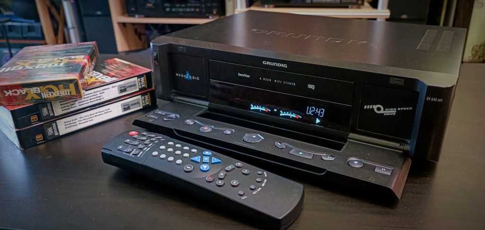 HiFi стерео відеомагнітофон GRUNDIG GV 640 HIFI 6 голів! + пульт