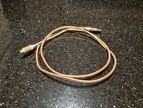 Kabel MICRO USB 1m złoty kabel do telefonu pleciony nylon