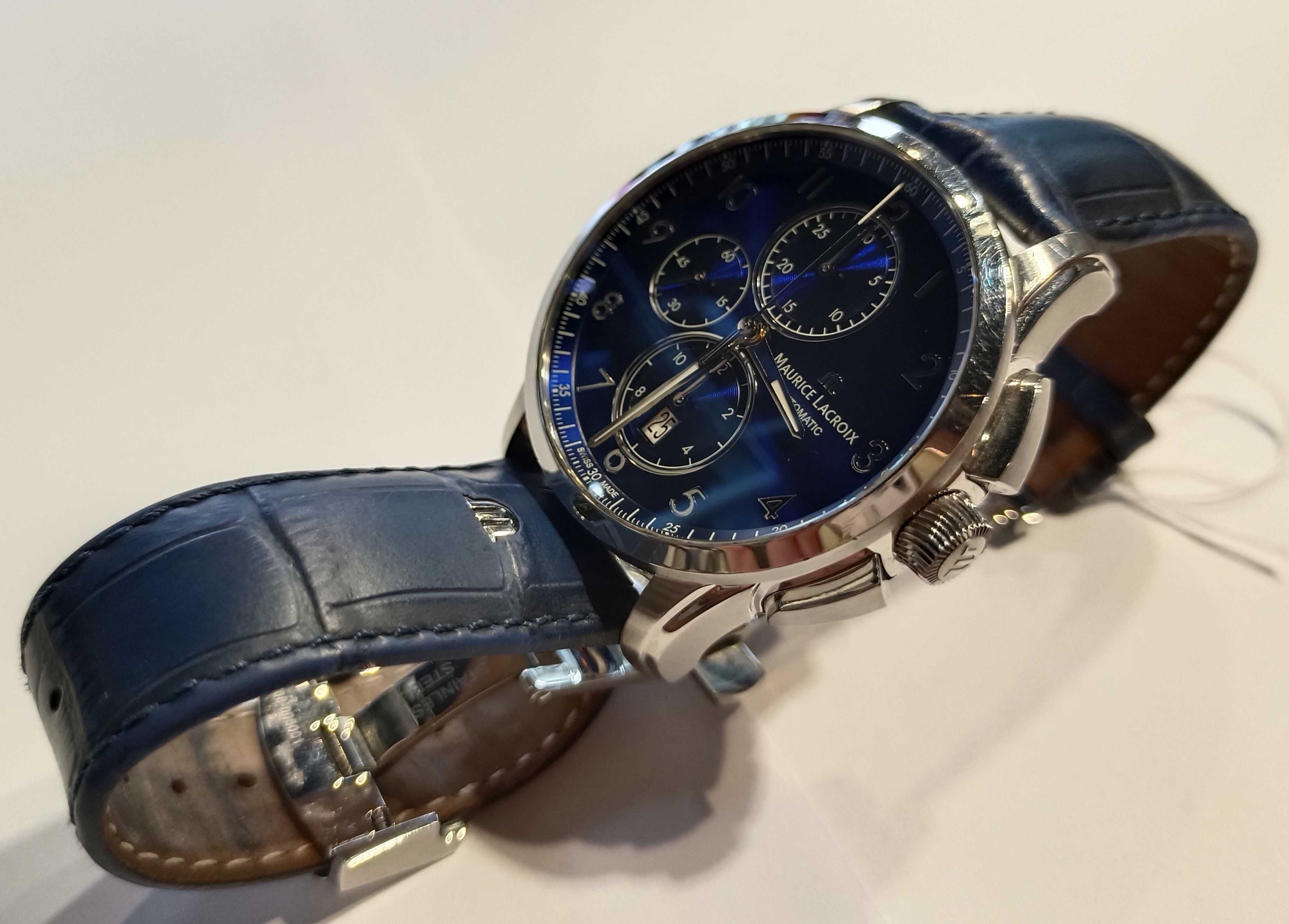 Zegarek MAURICE LACROIX PONTOS Chronograph /Automatic/ML 112/Stan BDB