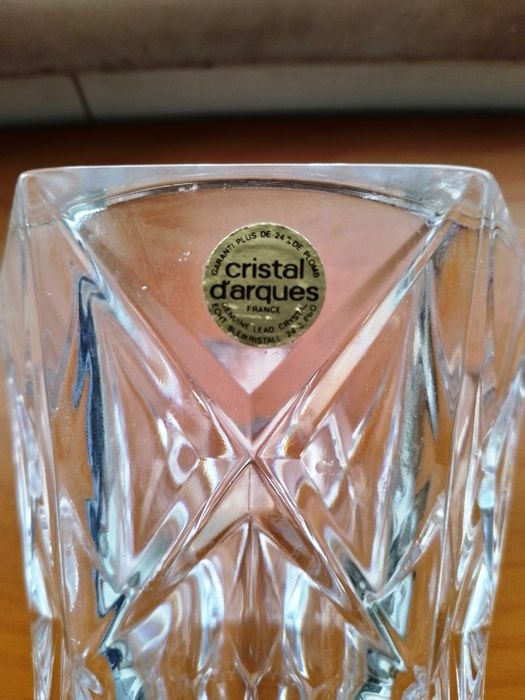 Jarra em Cristal, marca Cristal d'Arques.