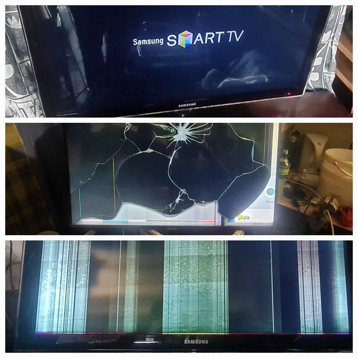 Telewizory różne rodzaje Telewizory do naprawy lub na części różne