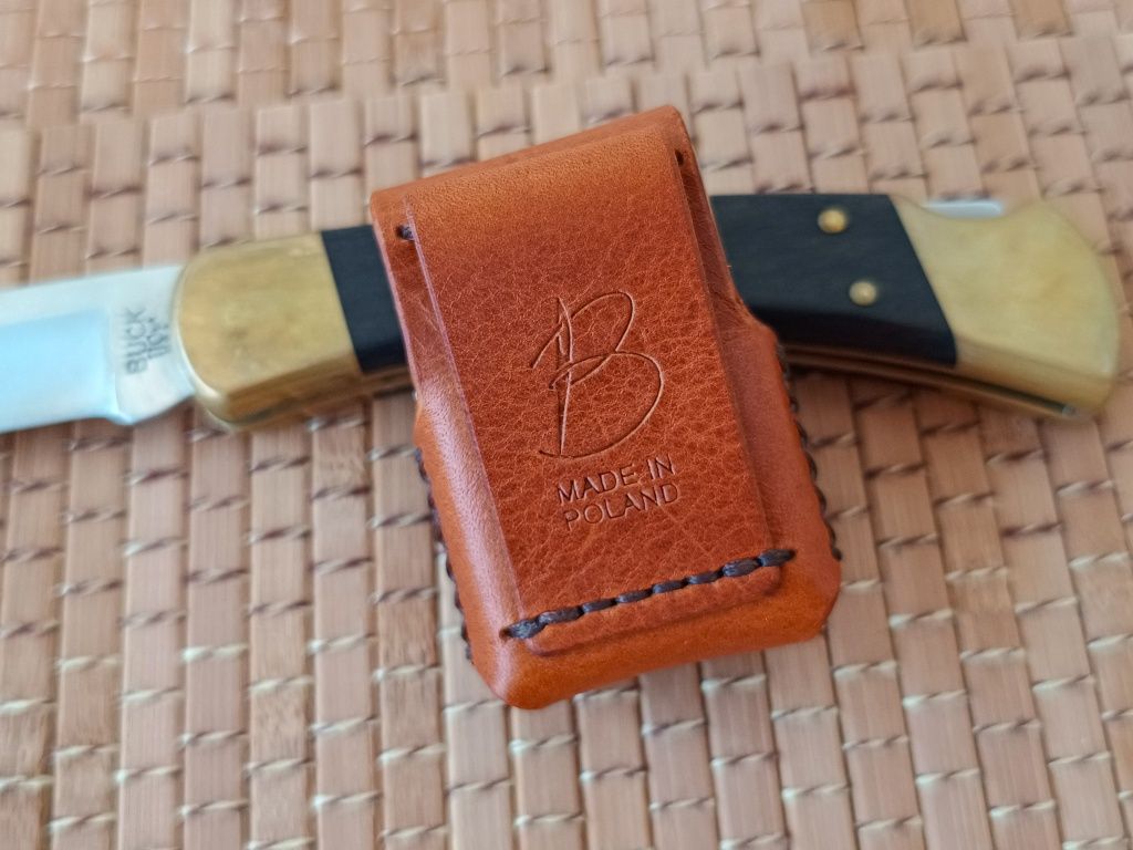 Borubar Skóroszyj - skórzane etui na zapalniczkę Zippo