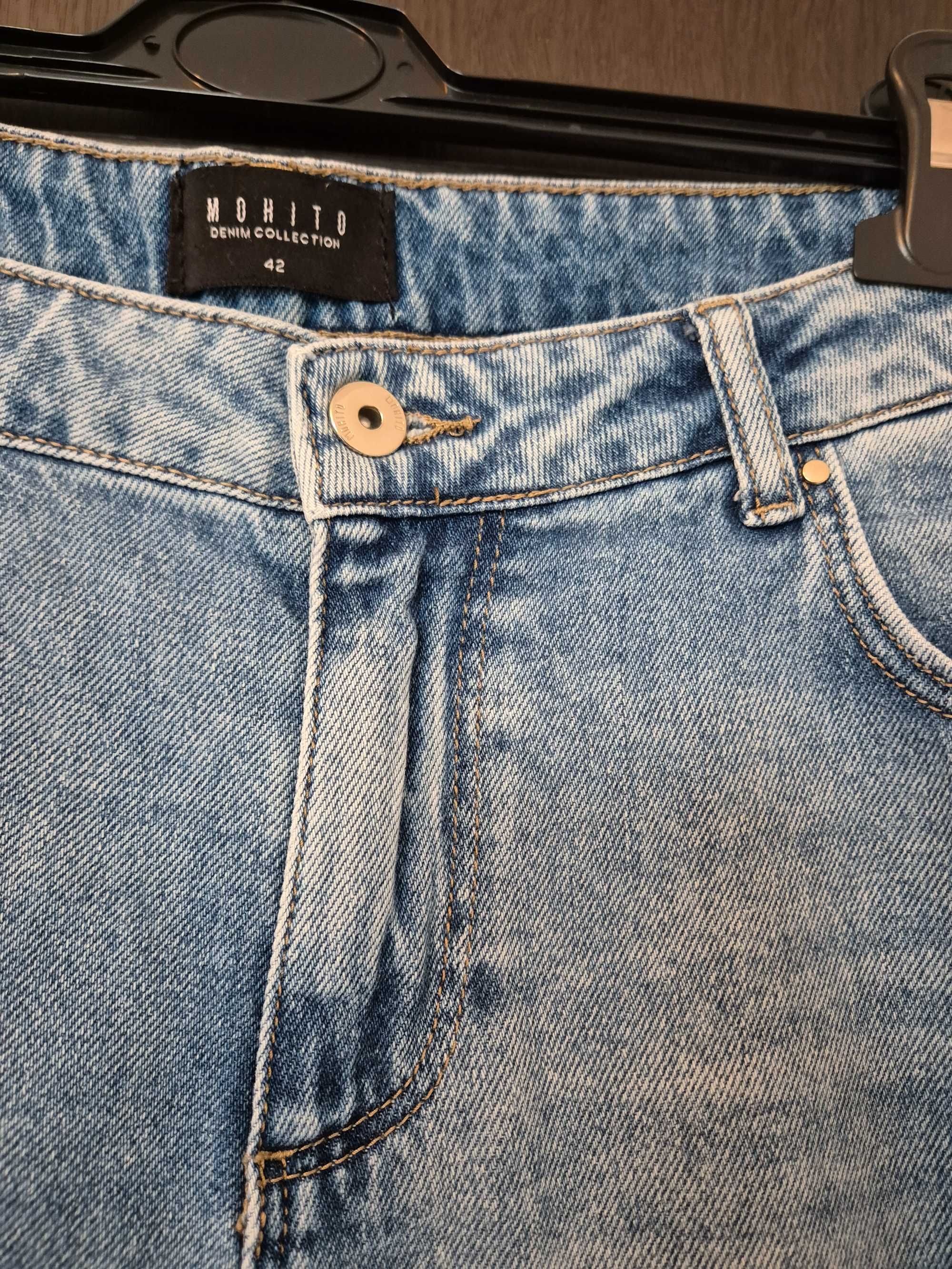 Mohito jeansy mom fit r.42