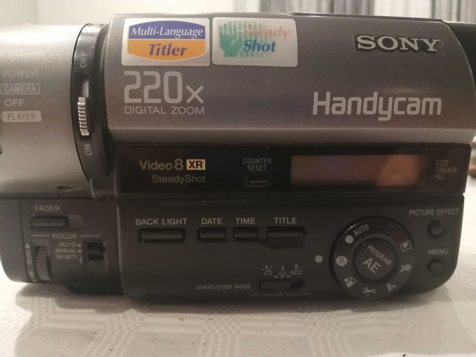 kamera video 8 mm sony