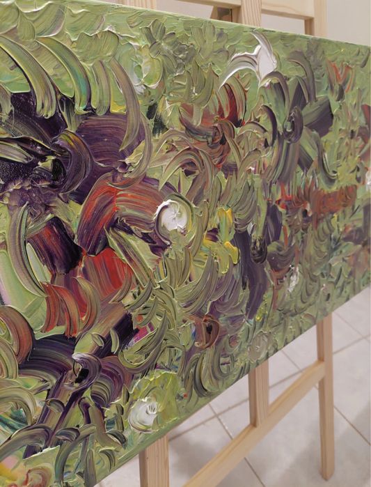 Acrílico sobre Tela 40x80