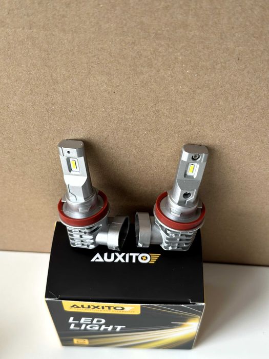 Лампы Auxito LED Hb3 Hb4 H11 H9 H8  6500K светодиодные автолампы 12в