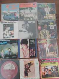 LOTE discos vinil 41x7" Bom estado geral