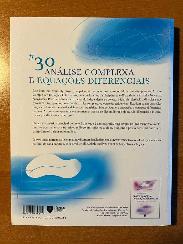 Livro Análise Complexa e Equações Diferenciais