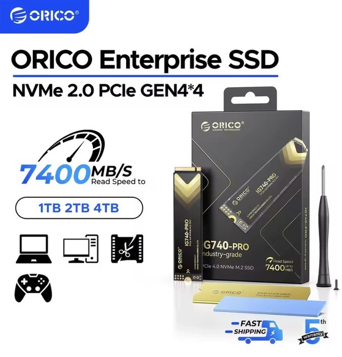 Ssd nvme orico ig740-pro PS5