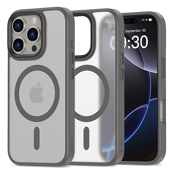 Tech-Protect Magmat Magsafe Iphone 16 Pro Max Matte Titanium