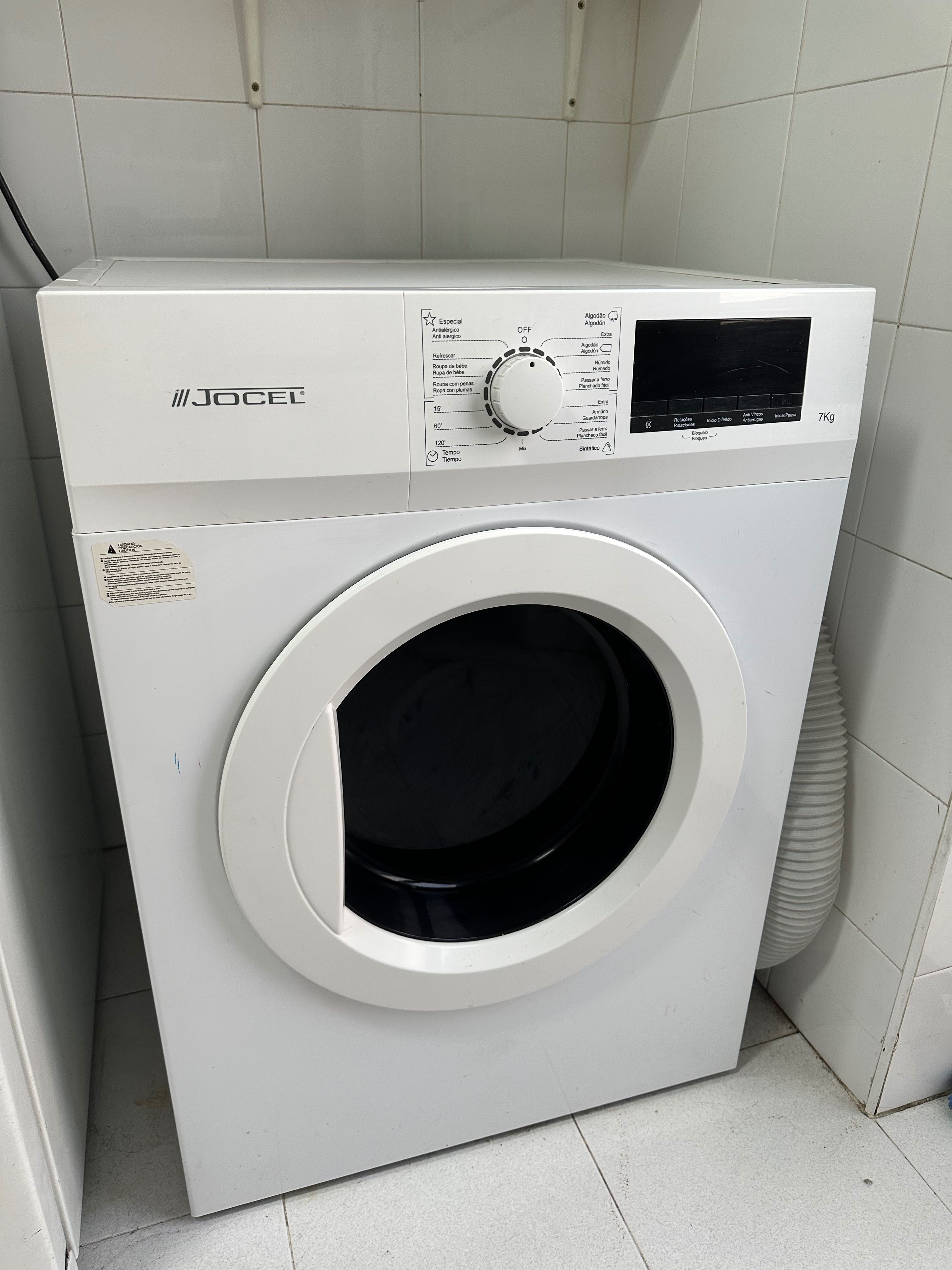 Máquina de secar roupa Jocel 7kg