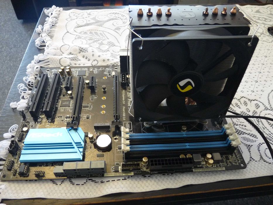 płyta główna Asrock Z97 Pro 4, Intel I5 4690K, Kingston HyperX 8GB