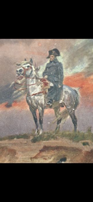 Napoleon na koniu pocztówka llRp W Kossak W