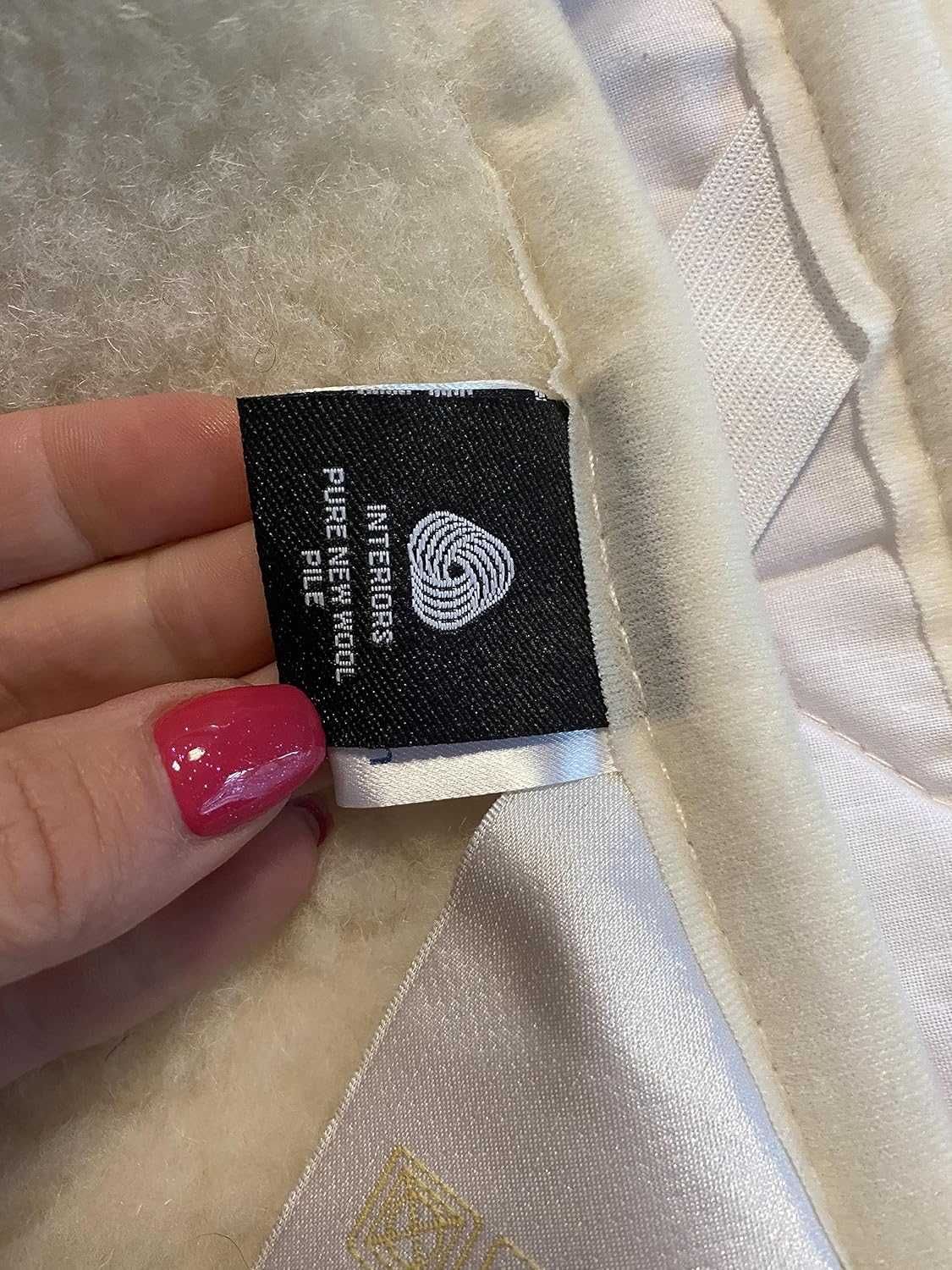 Merino Wool naturalna pościel wełna materac topper polar 140 x 190