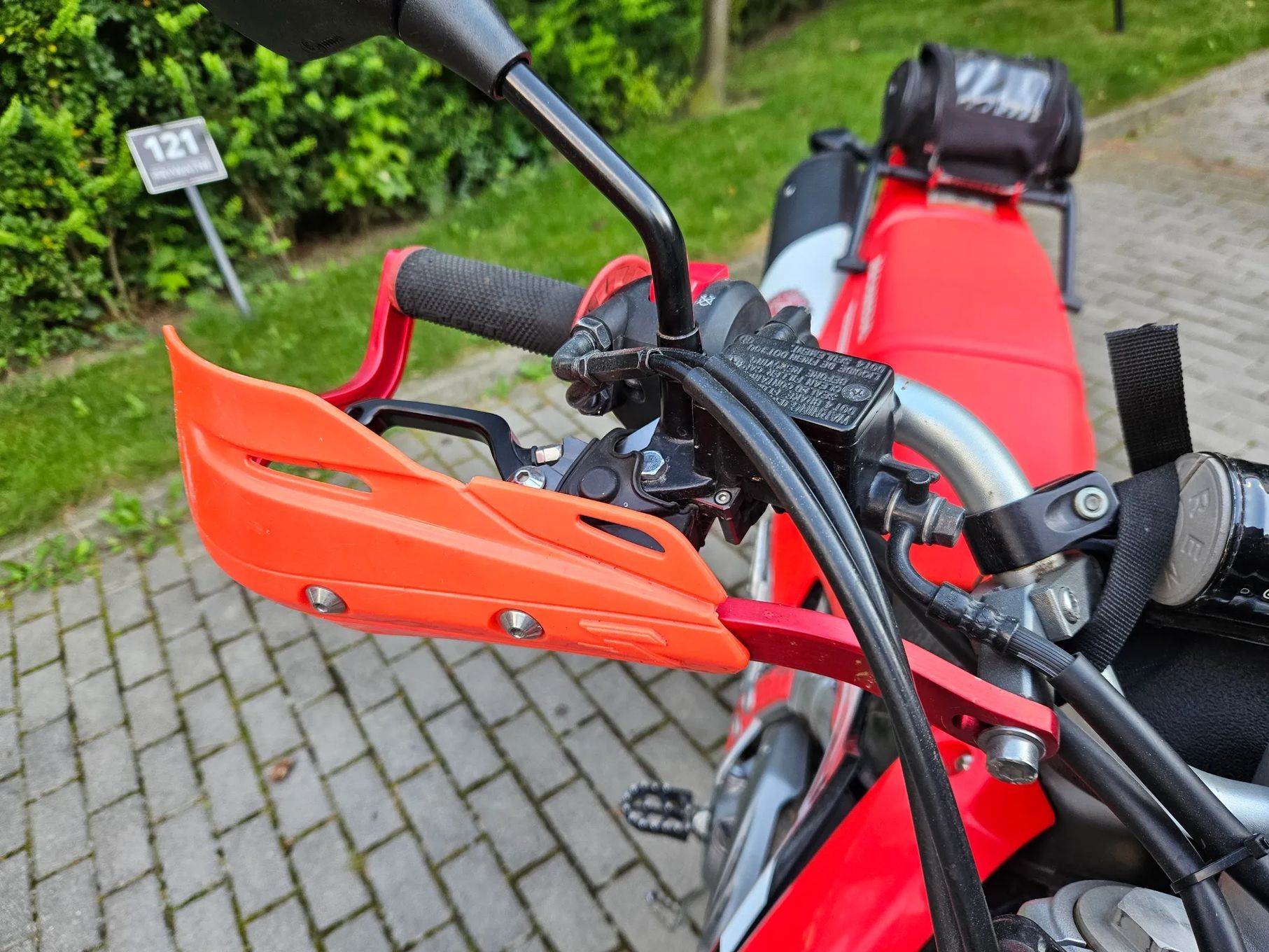 Honda CRF motocykl turystyczny zawieszenie HyperPro gmole SW motech, Acerbis