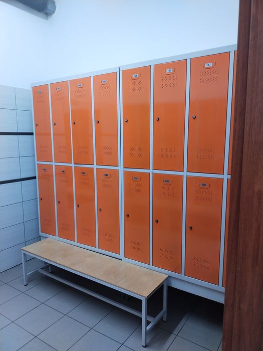 Szafka pracownicza ubraniowa BHP 8 osobowa metalowa