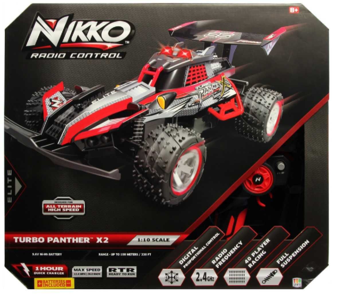 NIKKO Turbo Panther X2 RC Zdalnie Sterowane Auto Wyścigowe 1:10