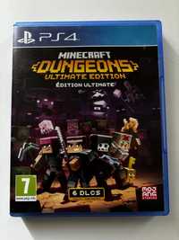 Minecraft  dungeons ps4