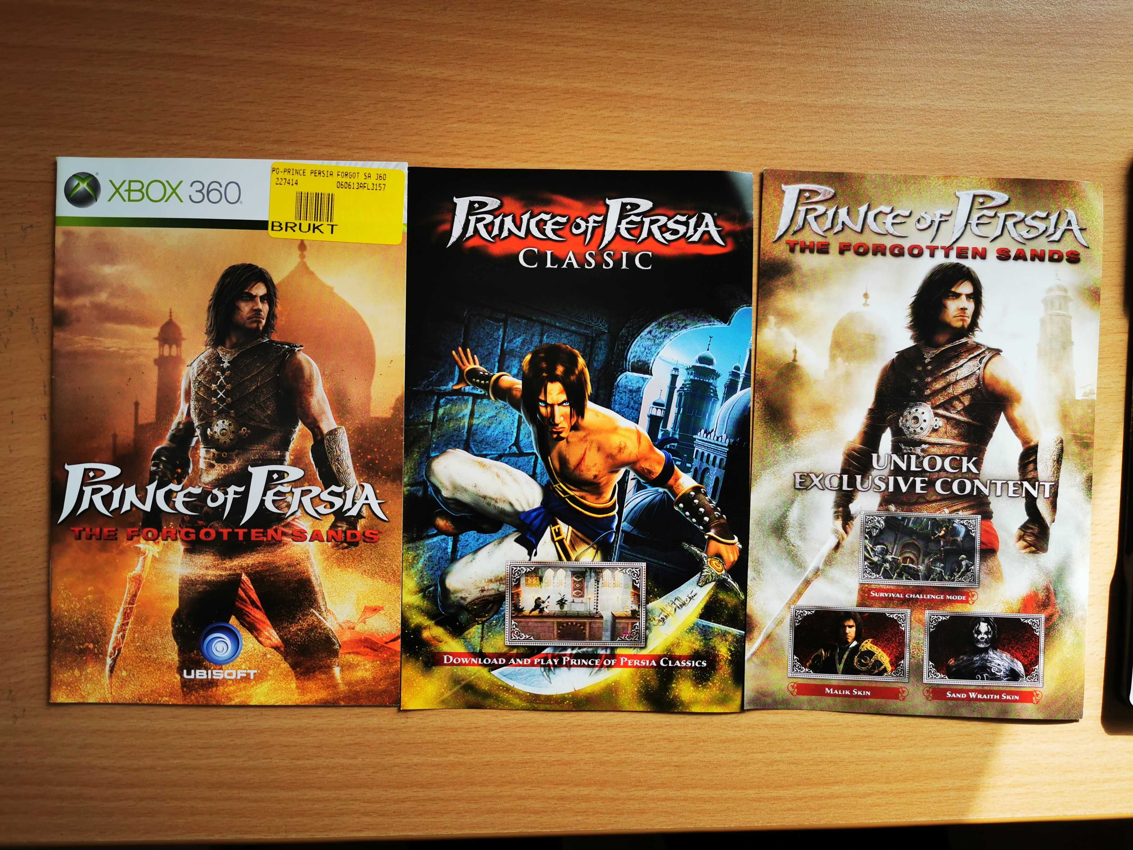 Steelbook z grą Prince of Persia Piaski The Forgotten Sands Xbox 360