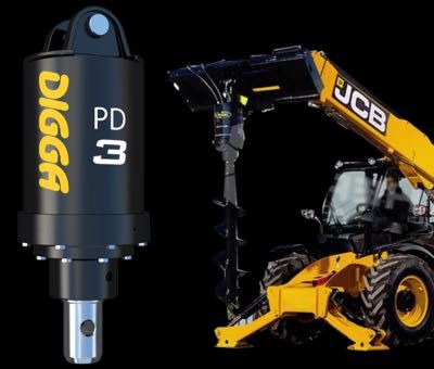 Wiertnica hydrauliczna Digga, do koparki, ładowarki,HDS a, świder