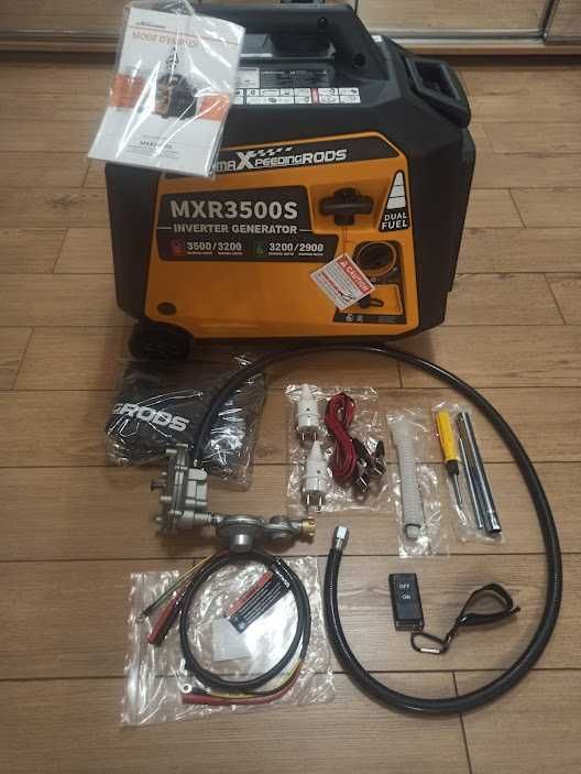Інверторний генератор MXR3500s 3.2 кВт/3.5кВт газ/бензин краще EcoFlow