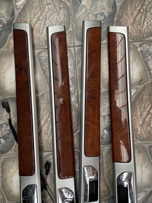 Touareg руль дерево декор