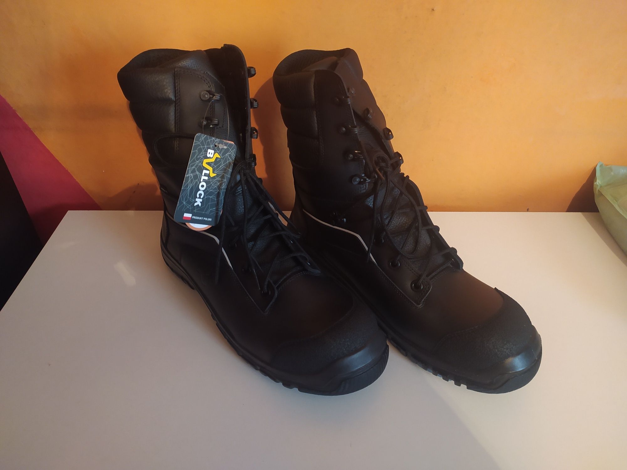 Buty taktyczne wojskowe motocyklowe robocze, r. 44